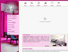 Tablet Screenshot of livingarchindia.com